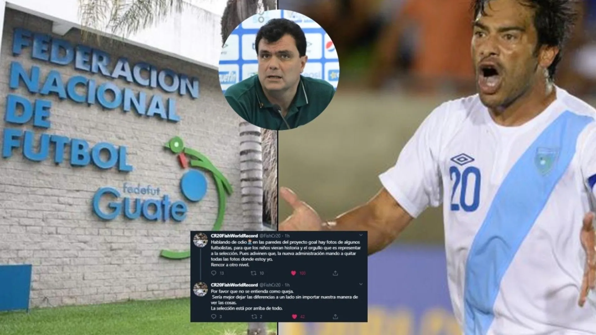 Escándalo: remueven imágenes del Pescadito Ruiz en las paredes de Proyecto Gol