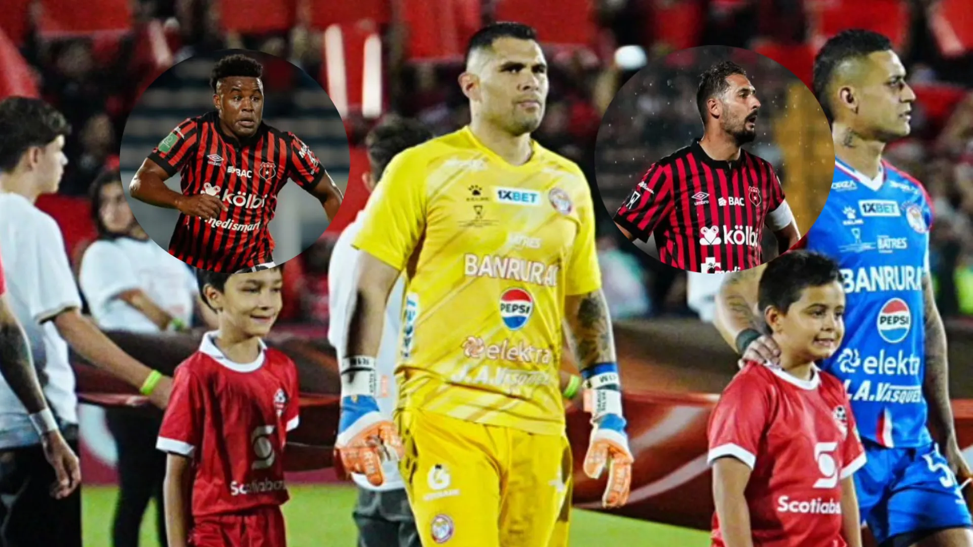 Insólito: Joel Campbell y Celso Borges se toparon con una figura inesperada en la final de la Copa Centroamericana de Alajuelense vs. Xelajú
