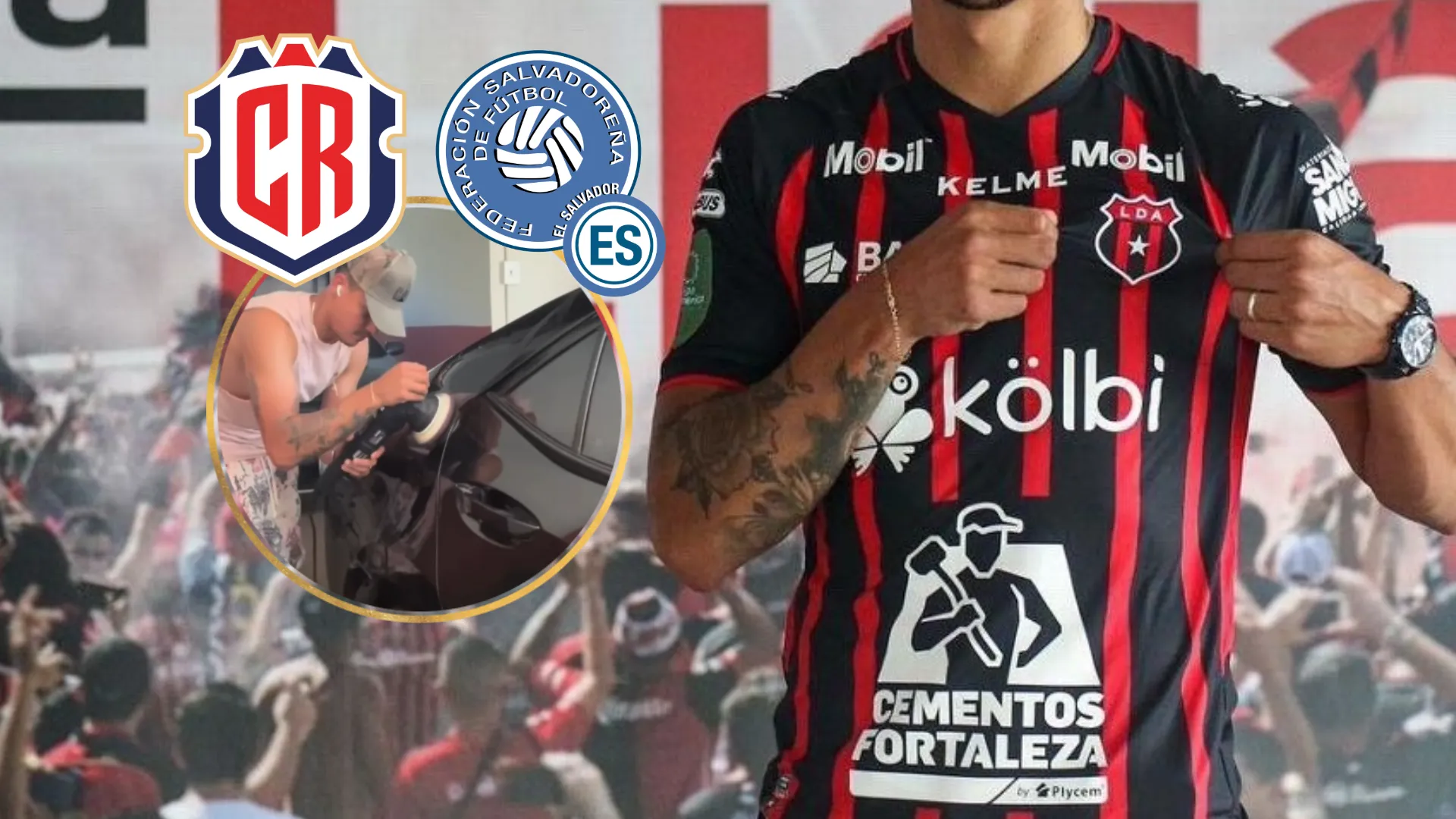 Jugó en Alajuelense y fue internacional con Costa Rica y El Salvador, pero hoy se gana la vida lavando autos: "Nunca se deja de aprender"