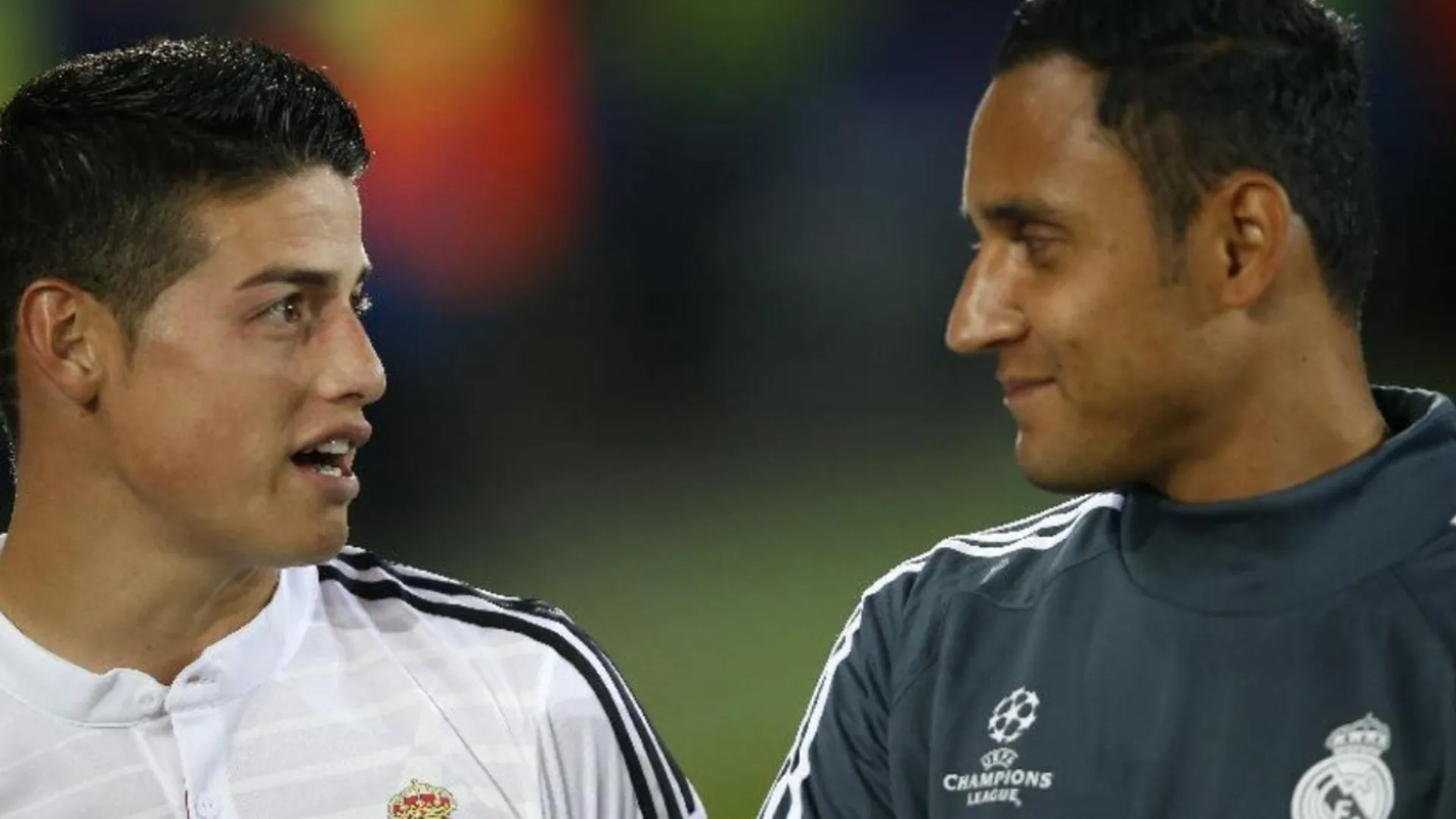 Keylor se reencontró con James e hizo estallar las redes sociales