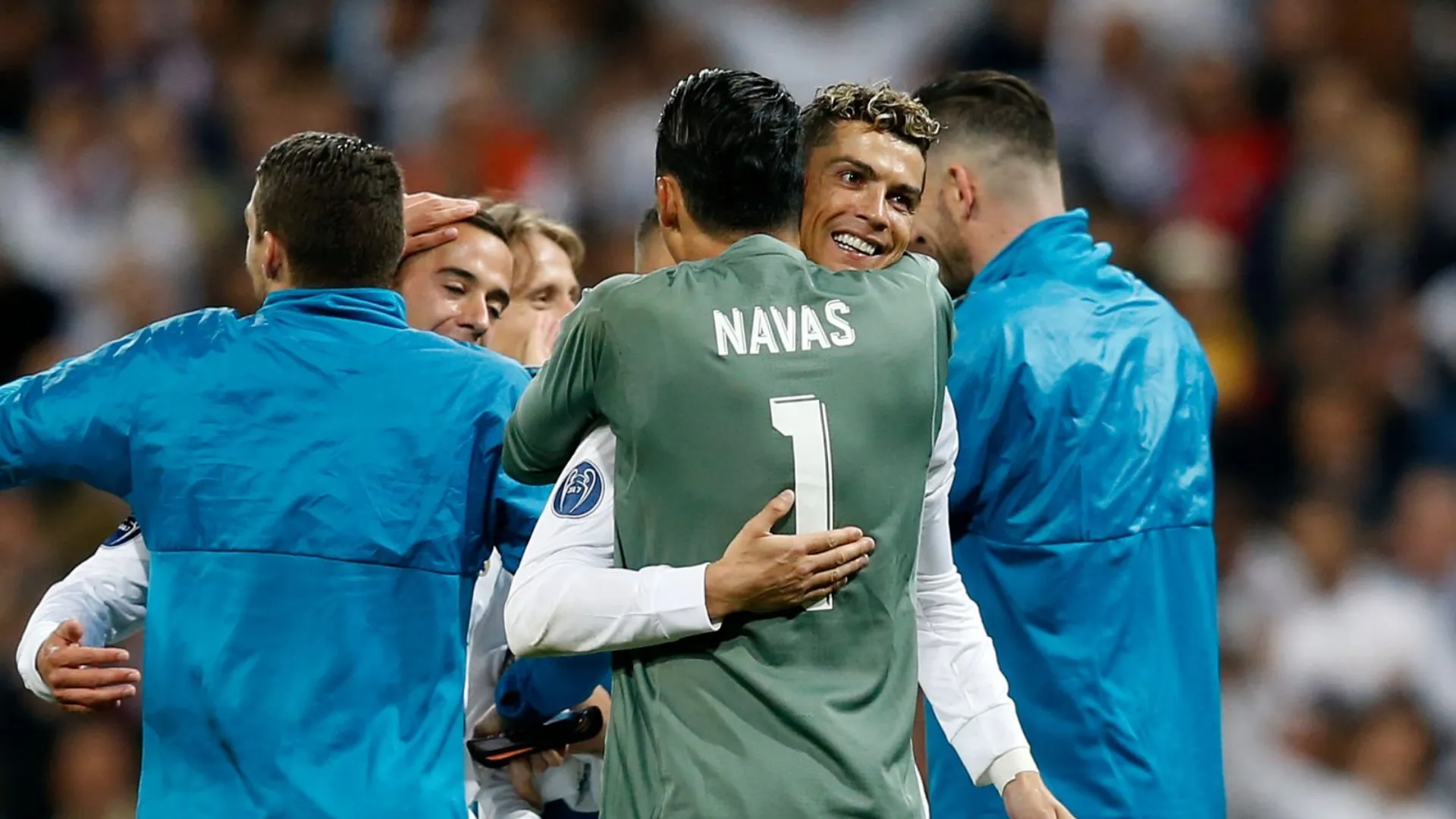Cristiano Ronaldo se vuelve a olvidar de Keylor Navas. (Foto: Getty Images)