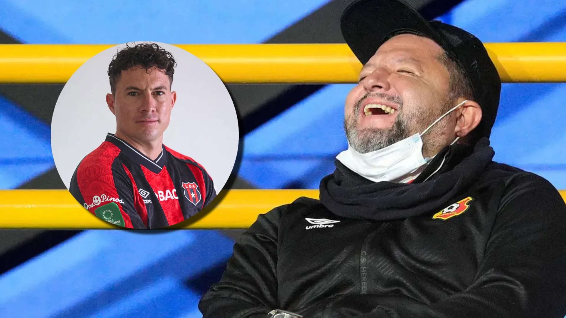 Jafet Soto se burla del arribo de Oviedo a Alajuelense.