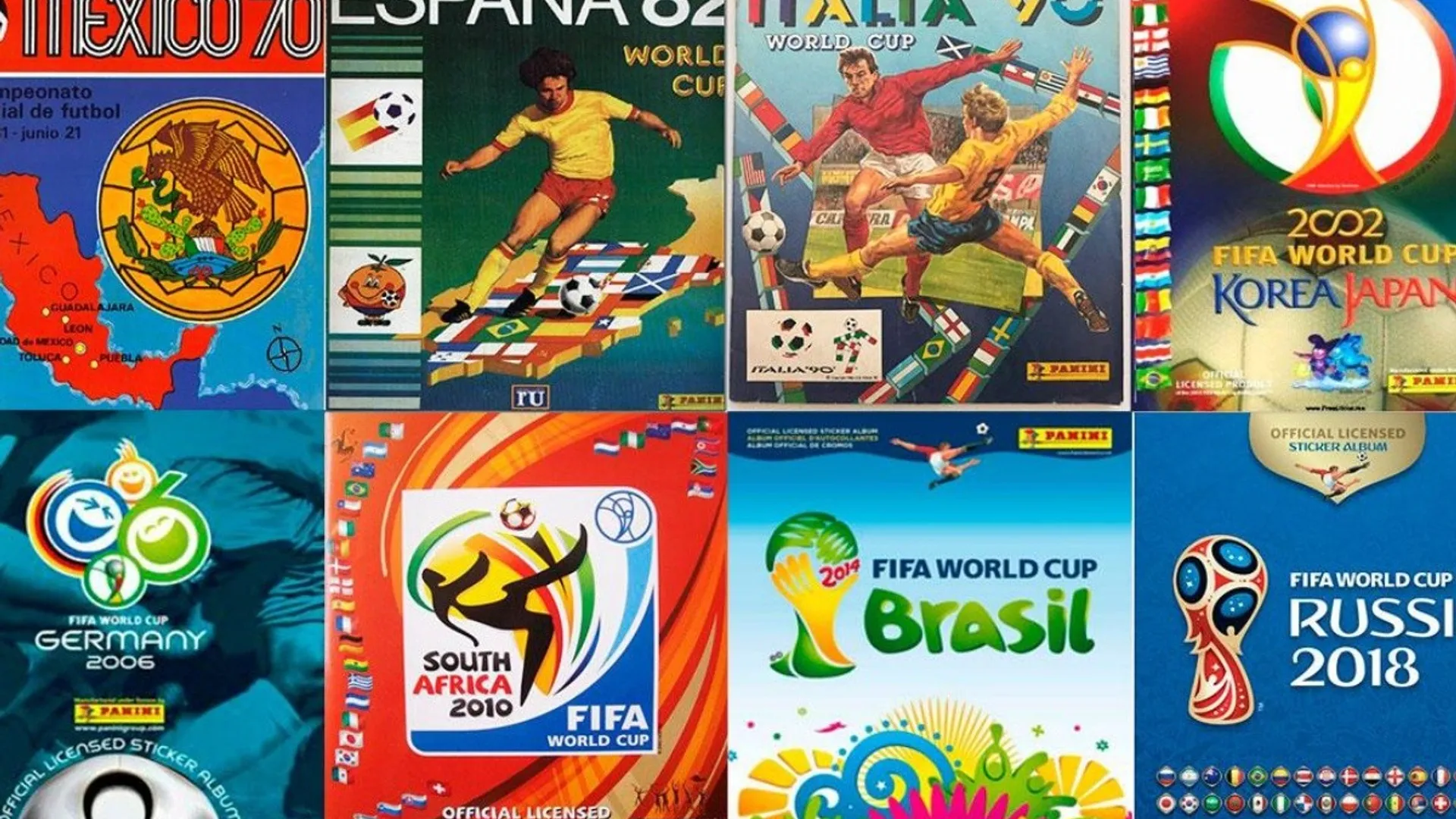 Las selecciones de Centroamérica en los álbumes del Mundial
