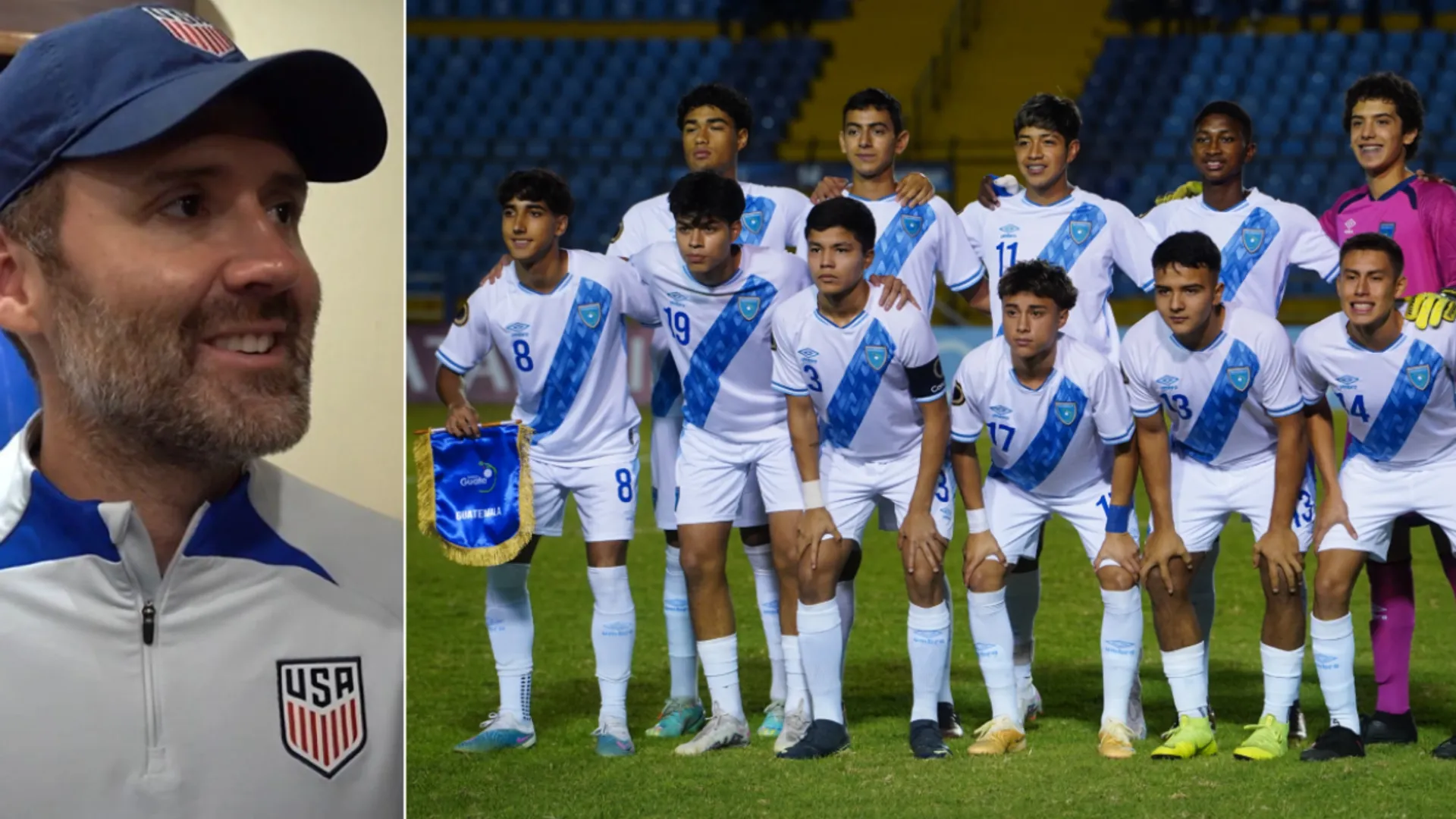 DT de Estados Unidos, el tico Gonzalo Segares, llenó de elogios a Guatemala Sub-17