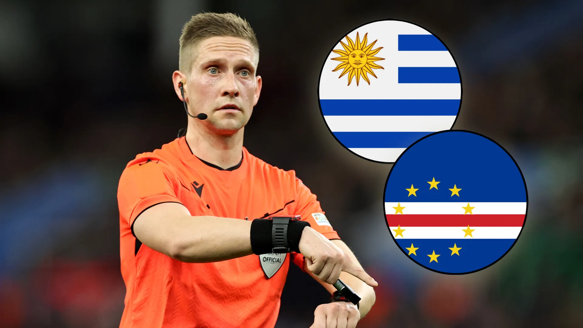 ¿Quién es el árbitro de Uruguay vs. Cabo Verde en el Mundial 2026? Perfil y antecedentes de Espen Eskås