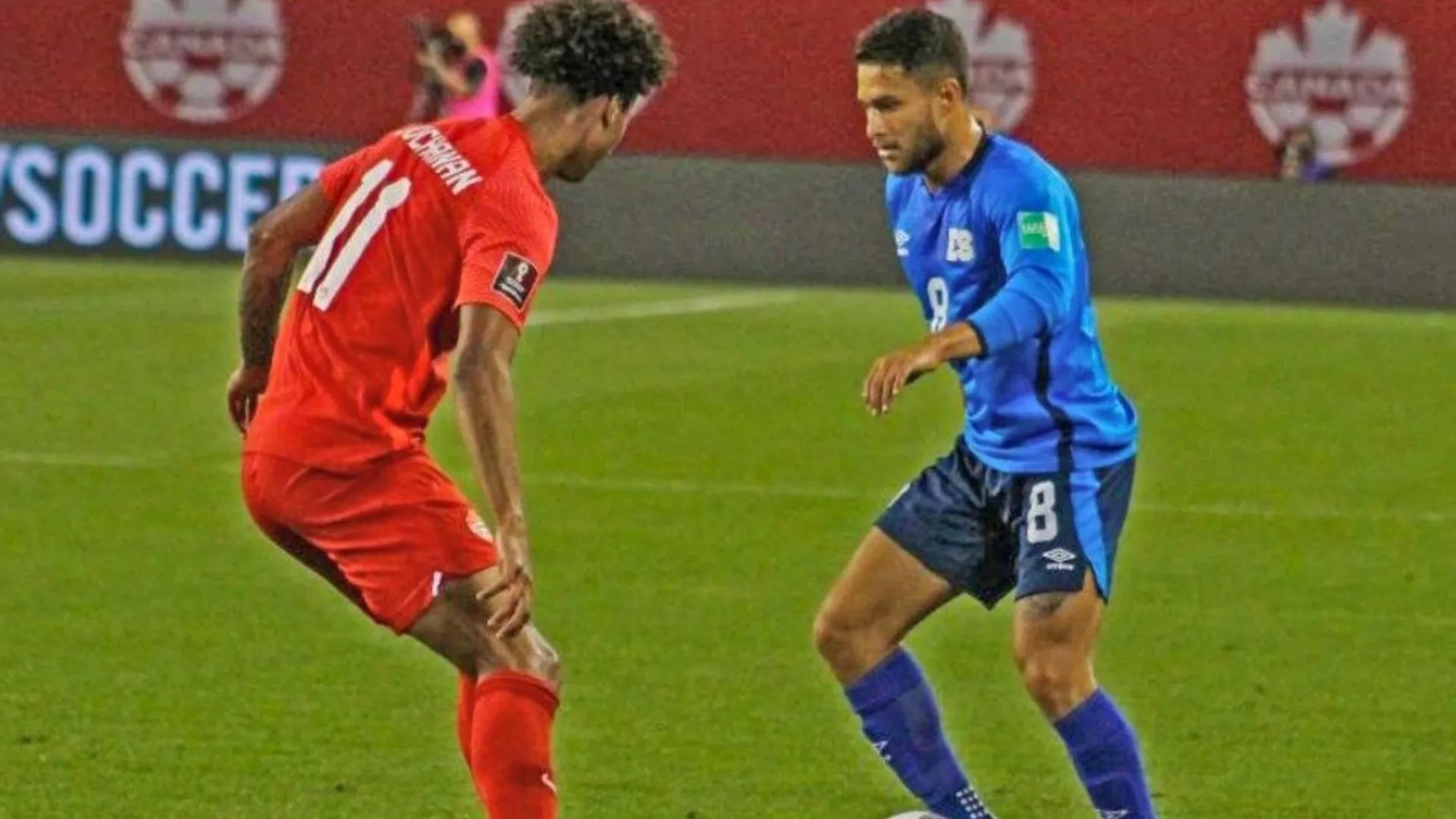 El Salvador cayó por goleada ante Canadá en las Eliminatorias de Concacaf
