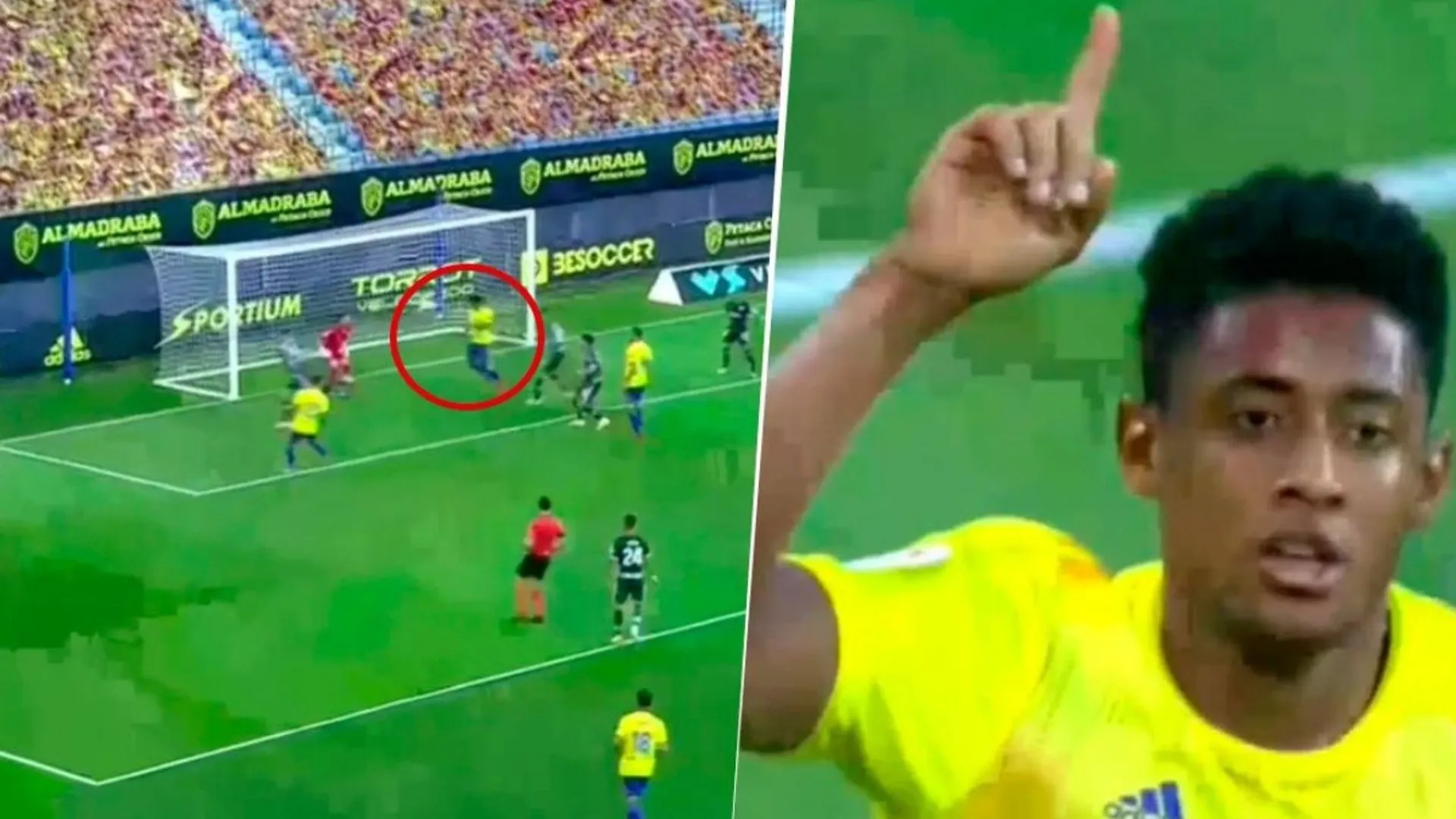Choco Lozano anota y Cádiz sigue soñando con el ascenso