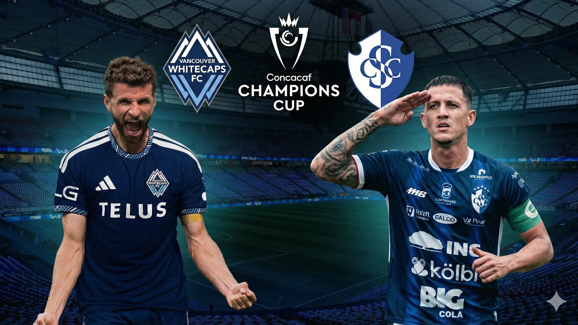Vancouver Whitecaps vs. Cartaginés: a qué hora juegan y cómo ver la vuelta de la primera ronda de la Concachampions 2026