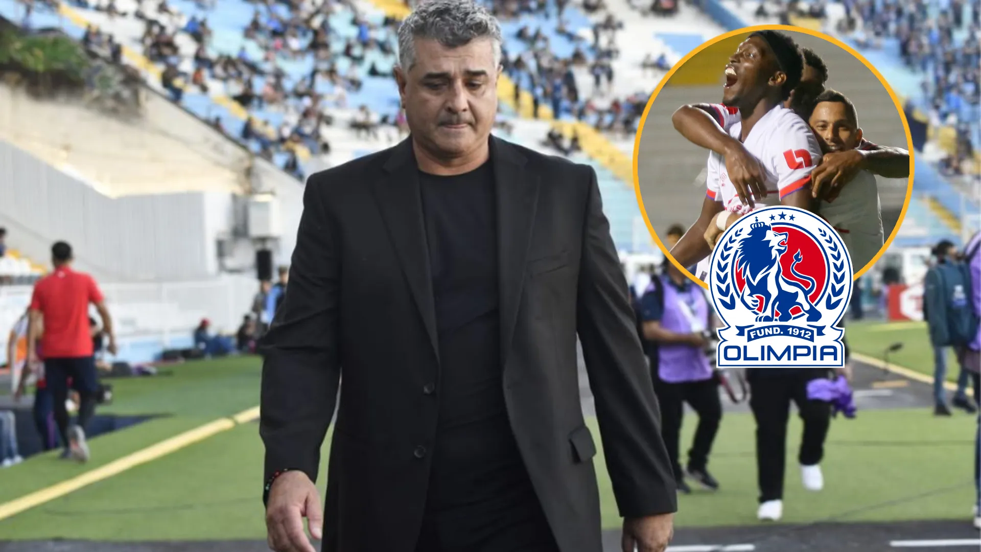 Diego Vázquez da la cara tras perder el clásico ante Olimpia y atiza contra el arbitraje del clásico
