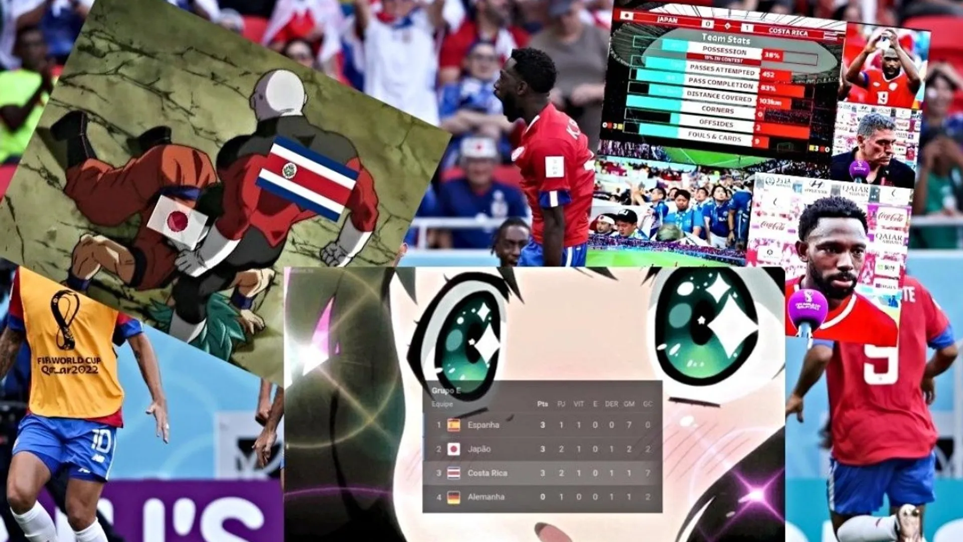 Qatar 2022: los mejores memes que dejó el triunfo de Costa Rica ante Japón