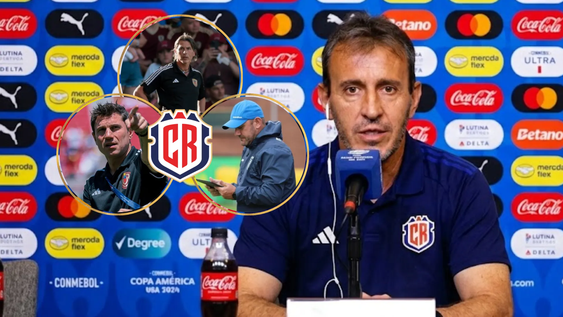 Bocha Batista llega con cinco refuerzos: los integrantes de su cuerpo técnico en la Selección de Costa Rica