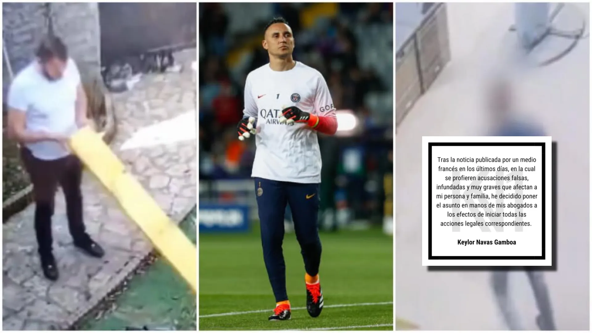 Novedades en el caso de Keylor Navas.