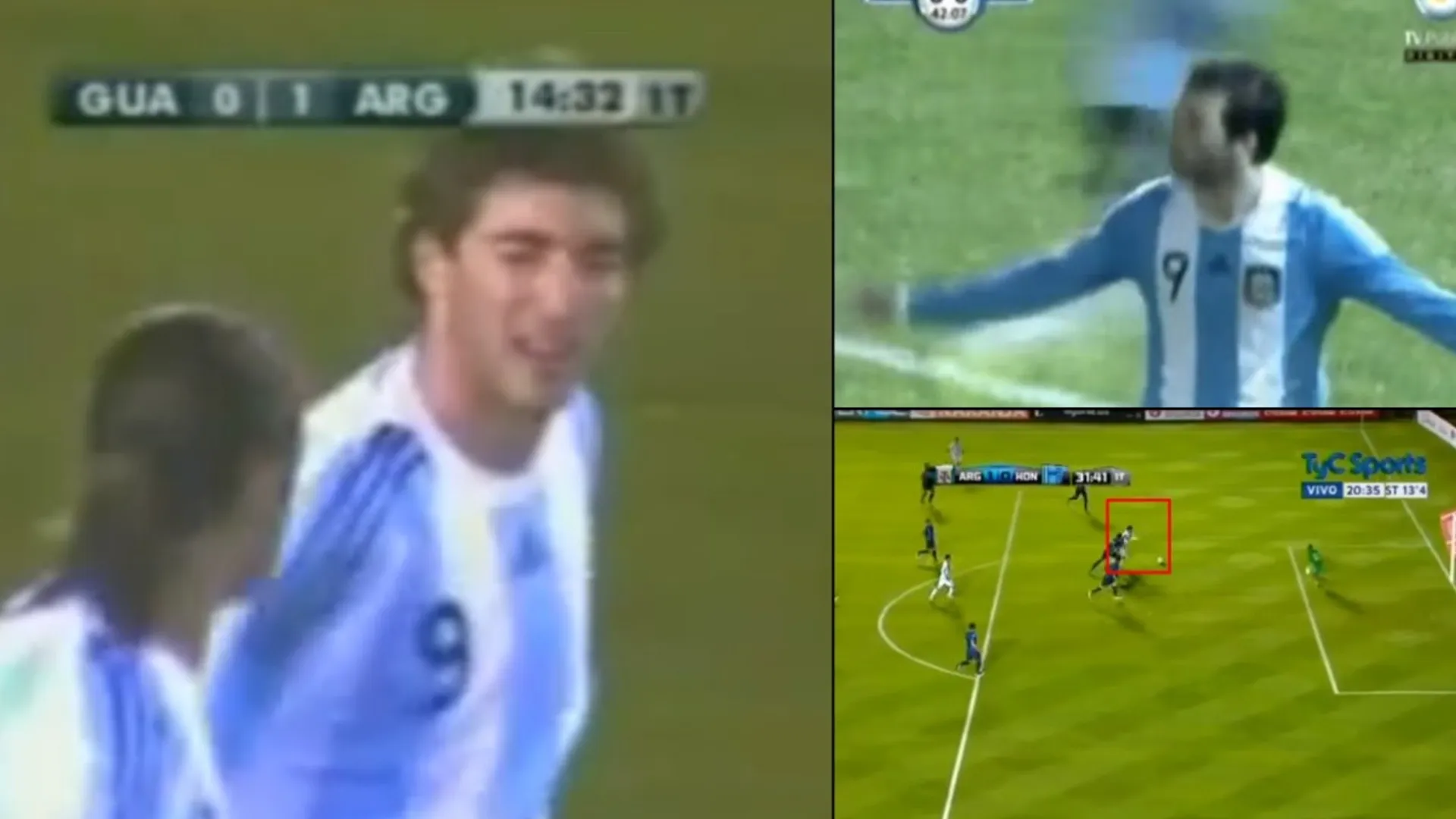 Gonzalo Higuaín ante rivales rivales centroamericanos