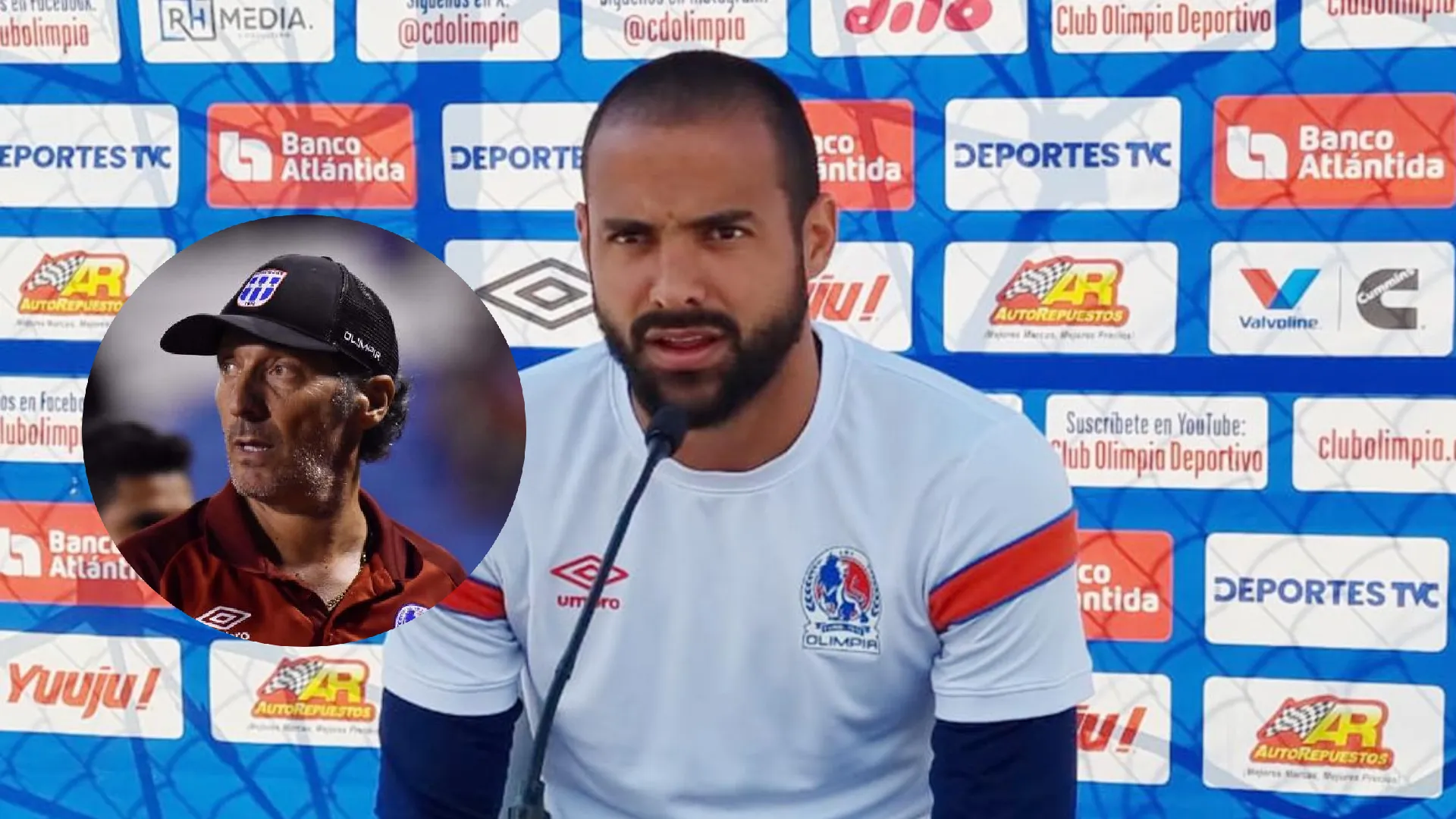 ¿Lo convencerá? Edrick Menjívar da pistas sobre el futuro de Pedro Troglio en Olimpia