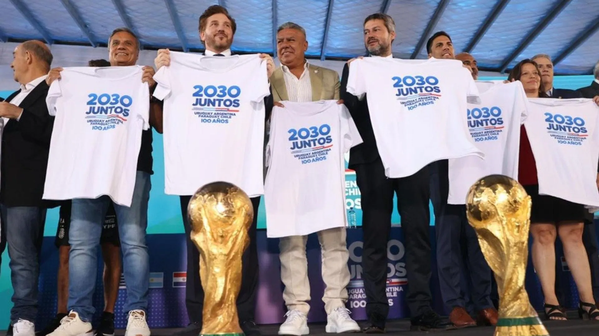 Oficial: Argentina, Uruguay, Chile y Paraguay lanzan candidatura para Mundial 2030