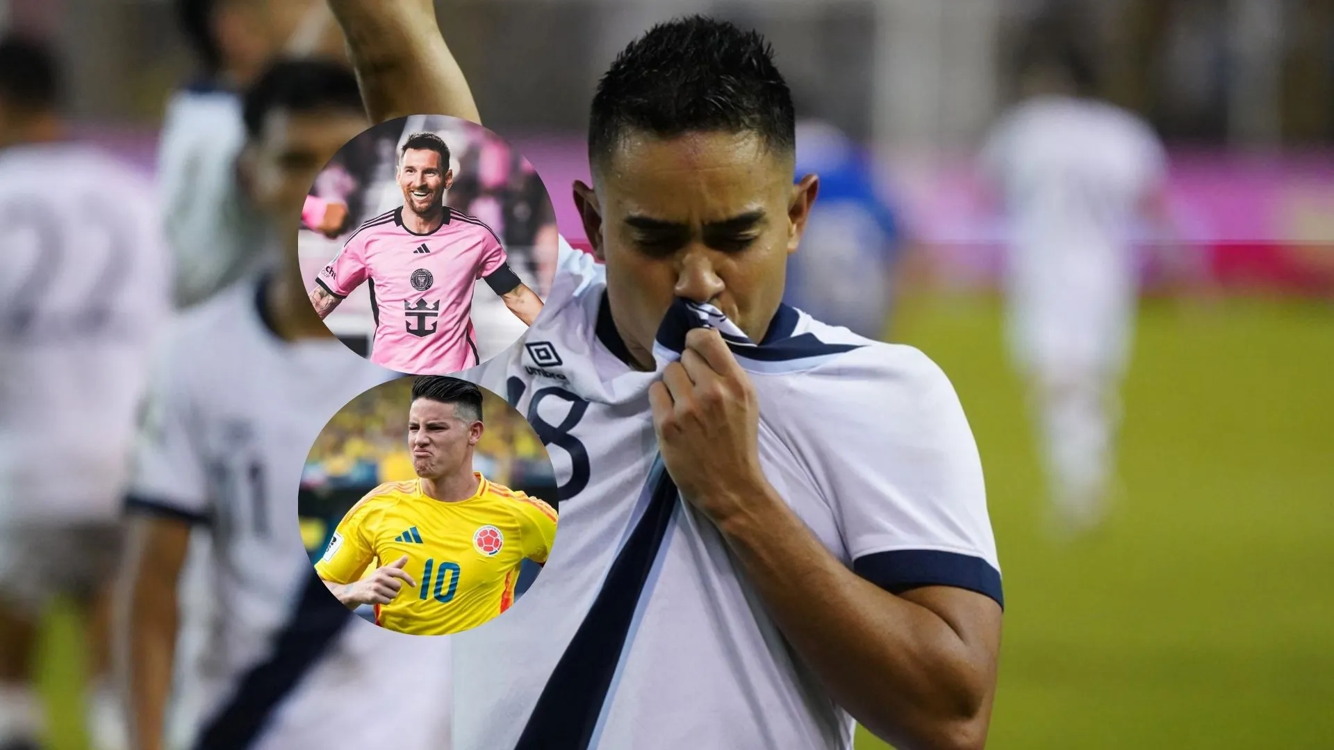 Óscar Santis se mete en el mismo grupo que Lionel Messi y James Rodríguez.