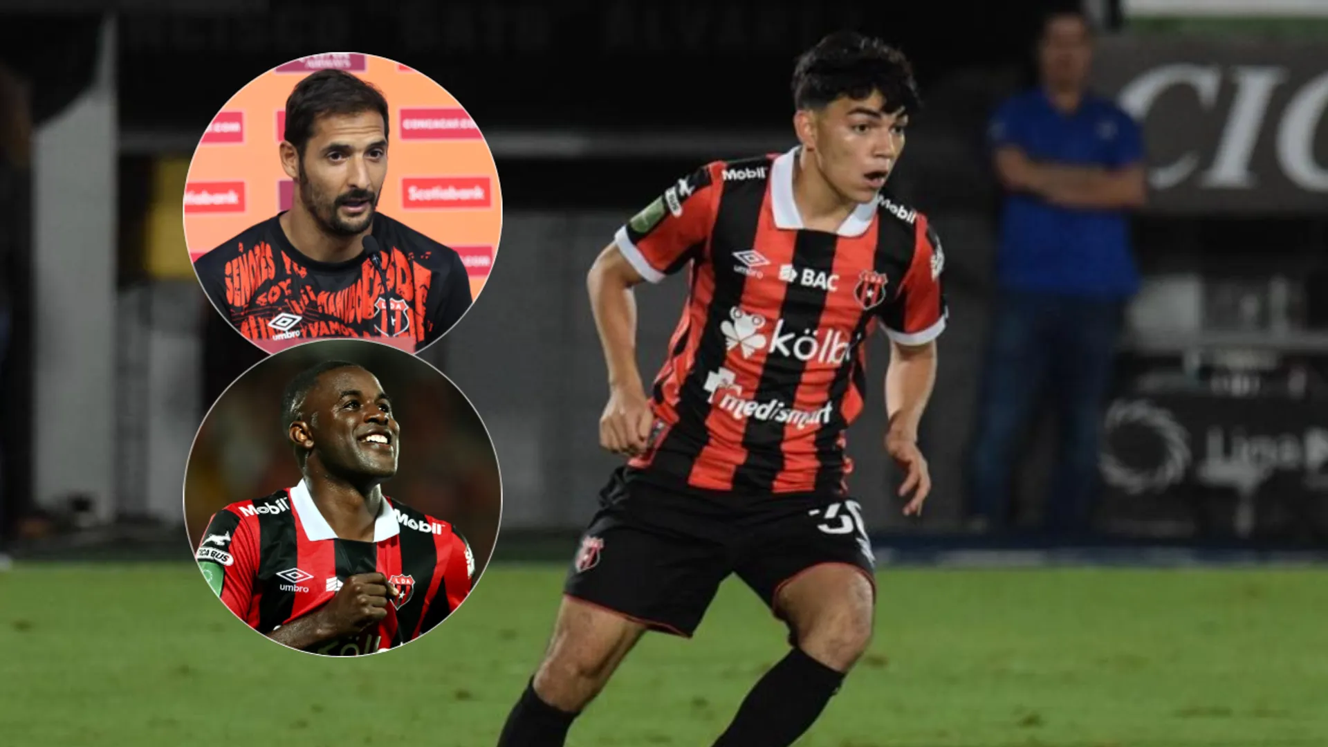 Alajuelense: el gesto de Joel Campbell y Celso Borges con Leo Menjívar
