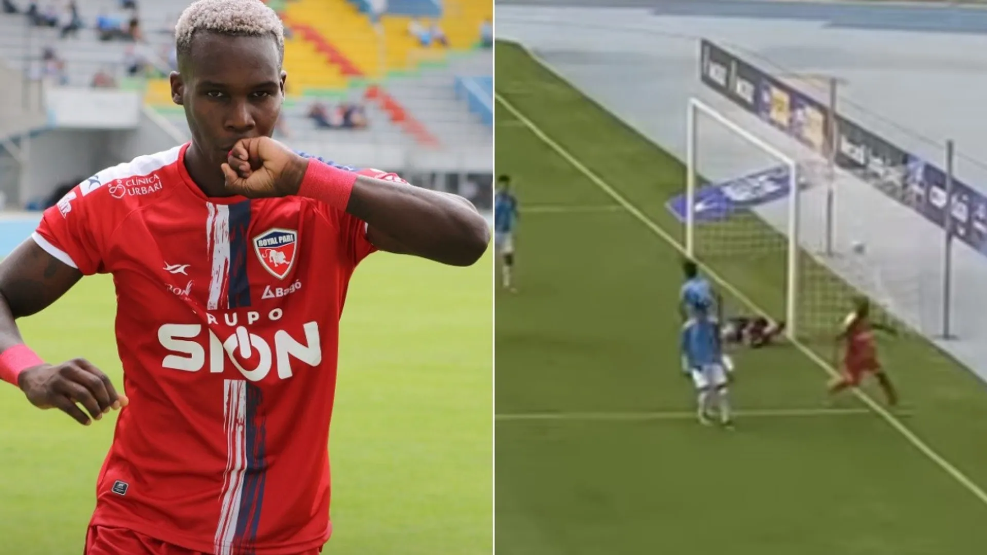 Rubilio Castillo debuta con gol en la Liga de Bolivia