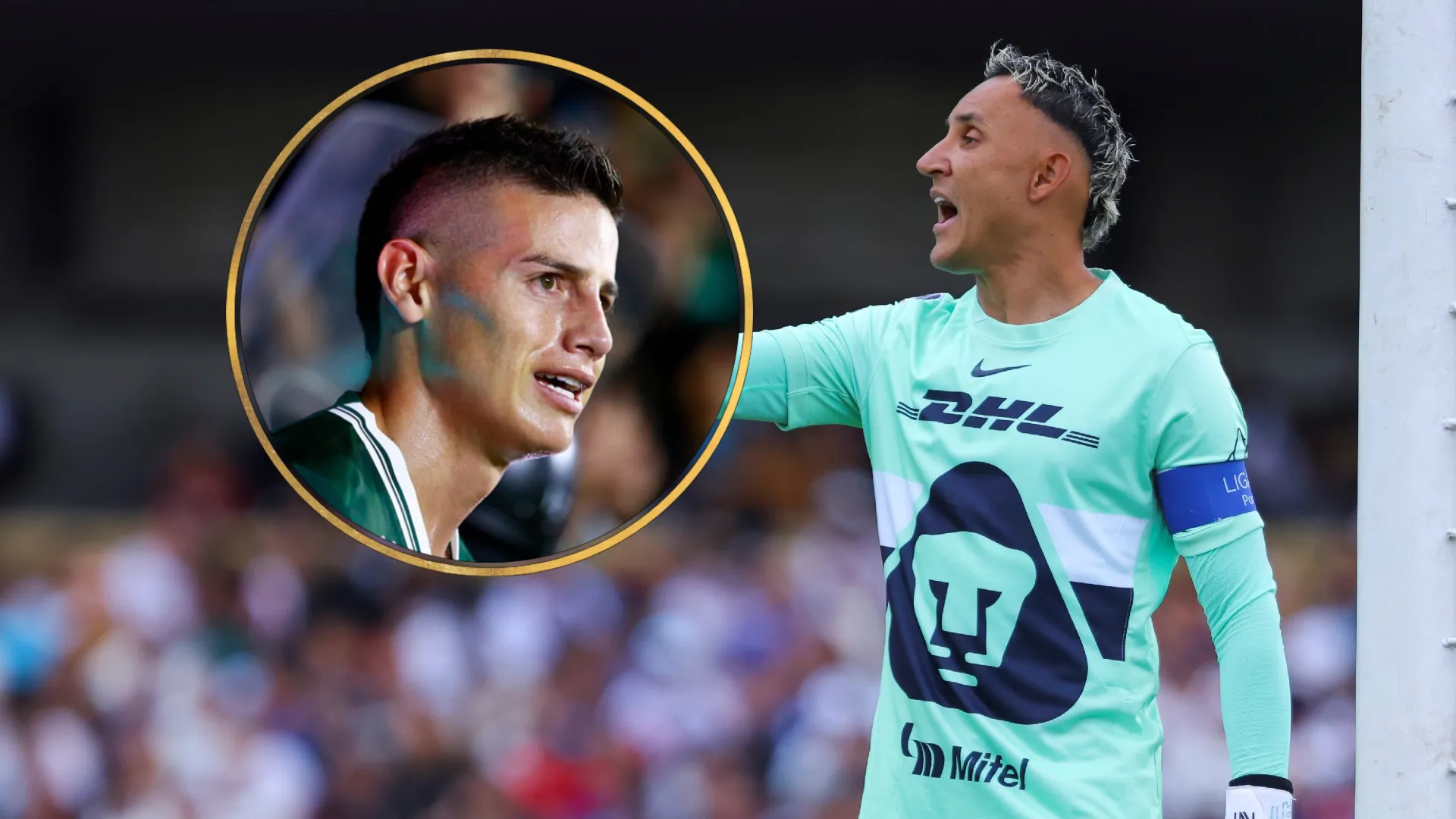 Keylor Navas solo necesitó 5 palabras para advertir a James Rodríguez antes de su reencuentro por la Liga MX