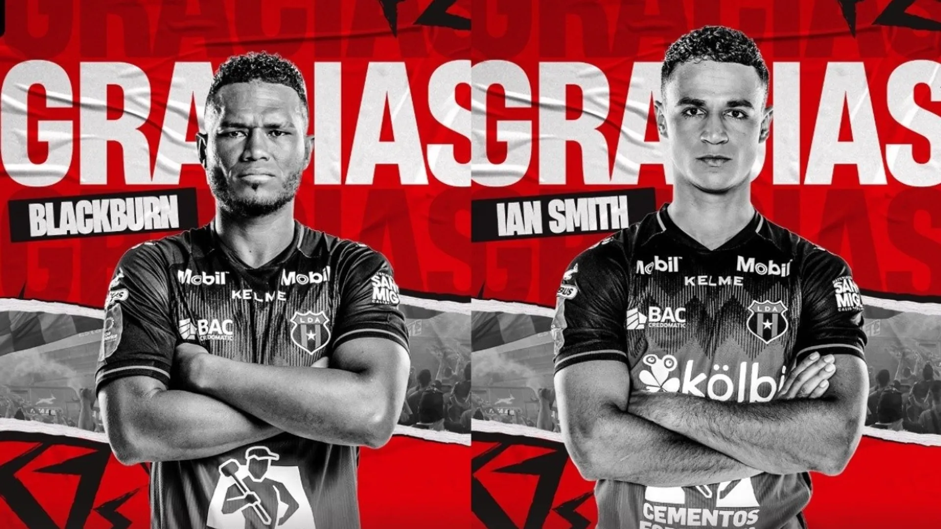 Alajuelense empieza la limpia; Rolando Blackburn e Ian Smith quedan fuera del equipo