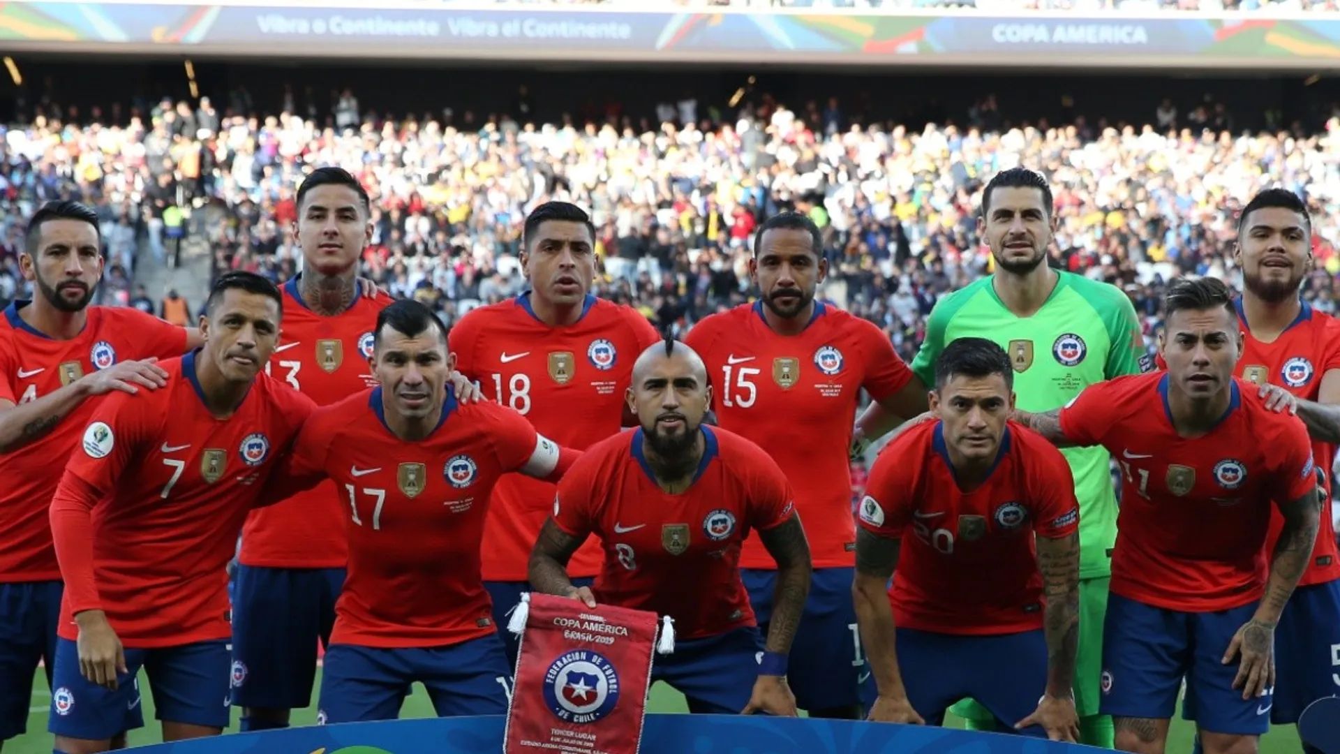 Los convocados de Chile para enfrentar a Honduras