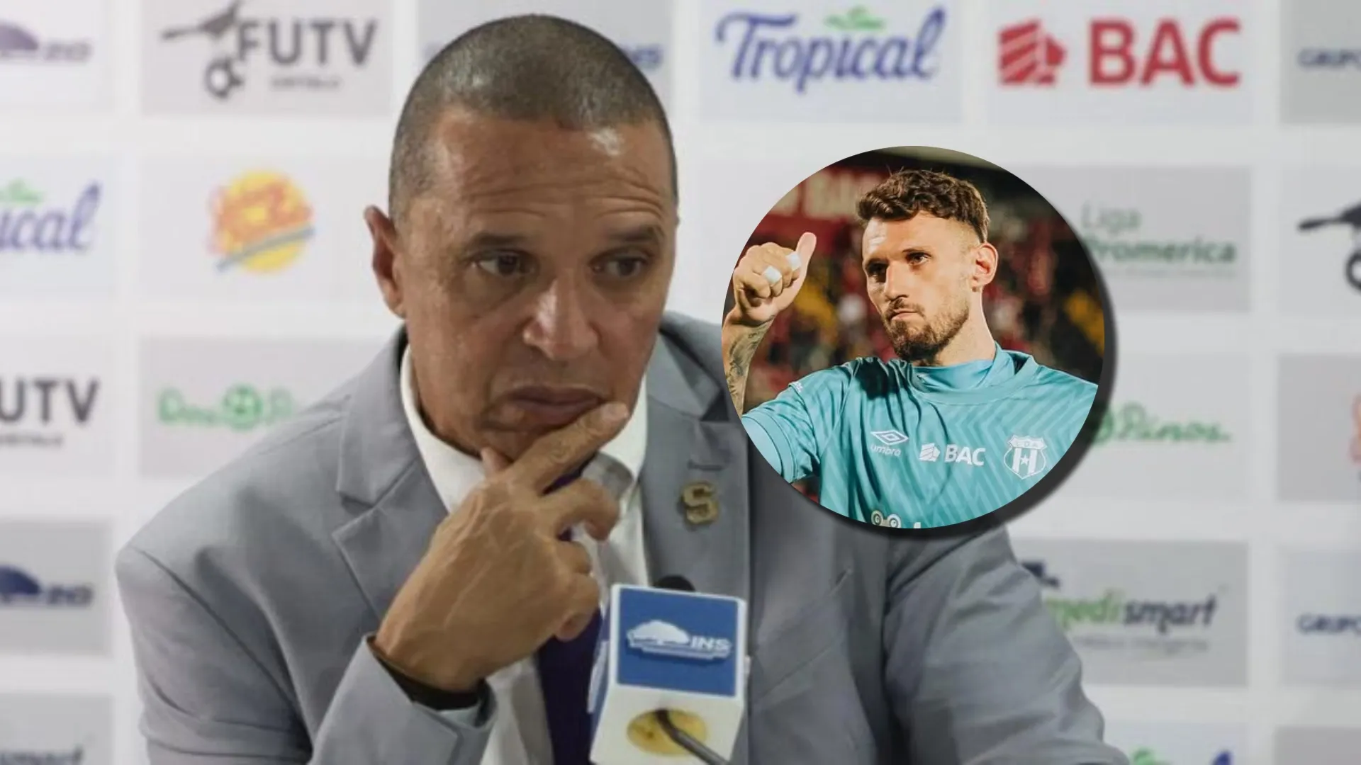 Erick Lonnis habló de su polémica. (Foto: Teletica)