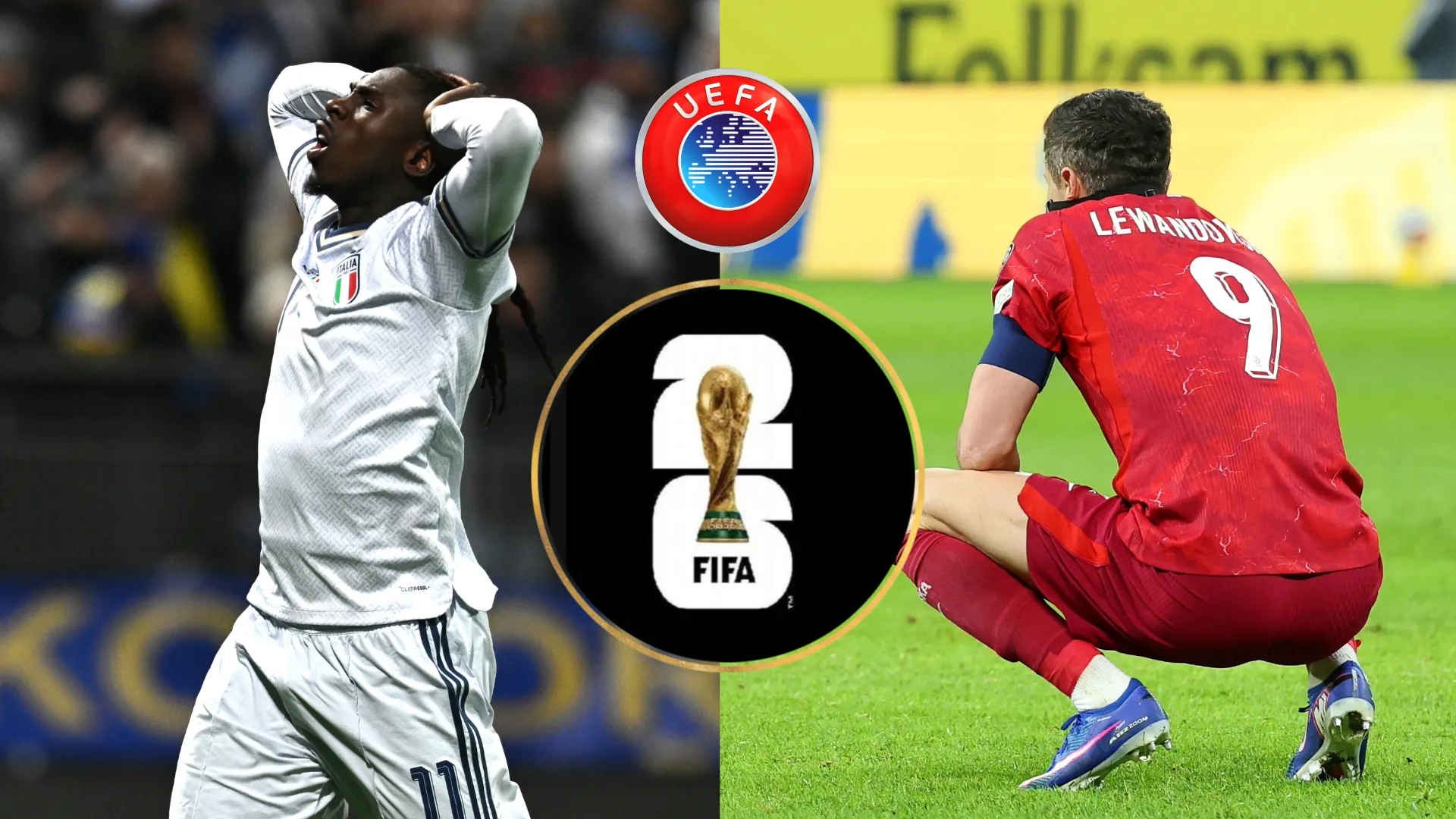 ¡Italia y Lewandowski eliminados! Estos son los 4 últimos clasificados de la UEFA al Mundial 2026