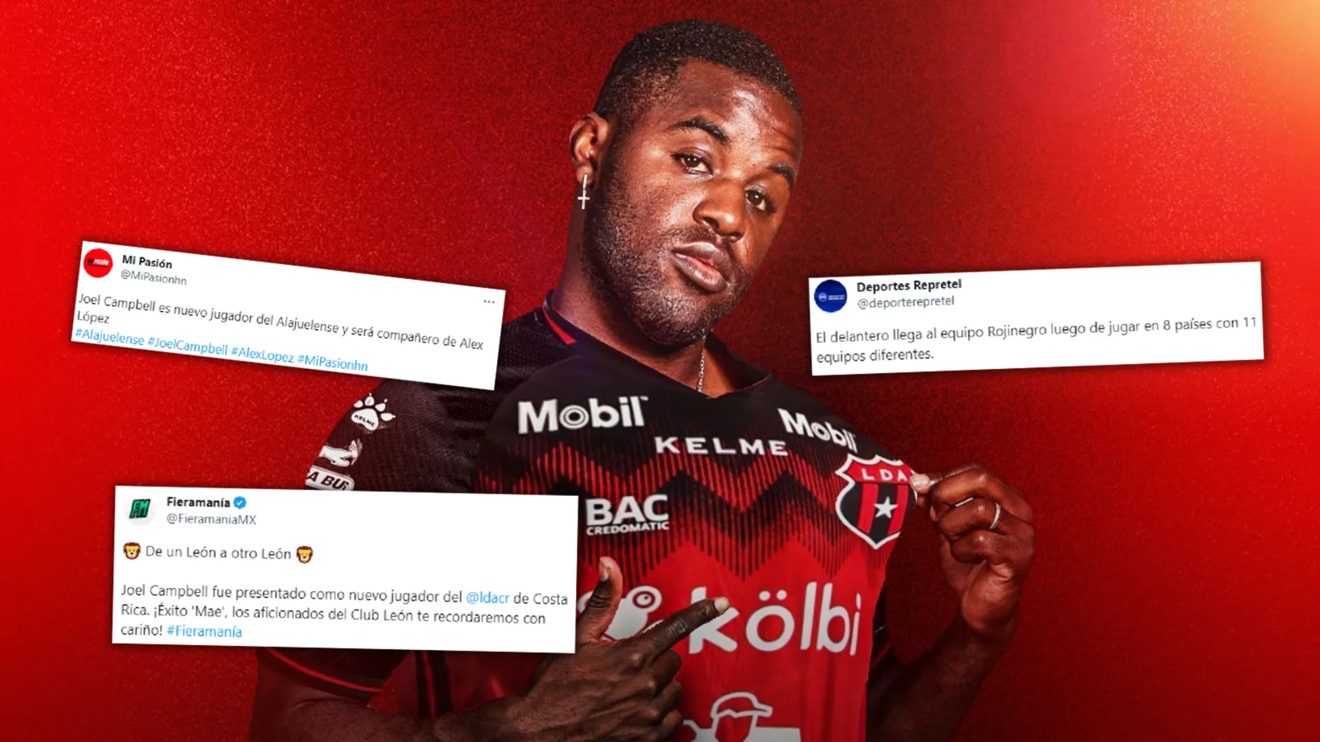 Así reaccionó la prensa al fichaje de Joel Campbell por Alajuelense.