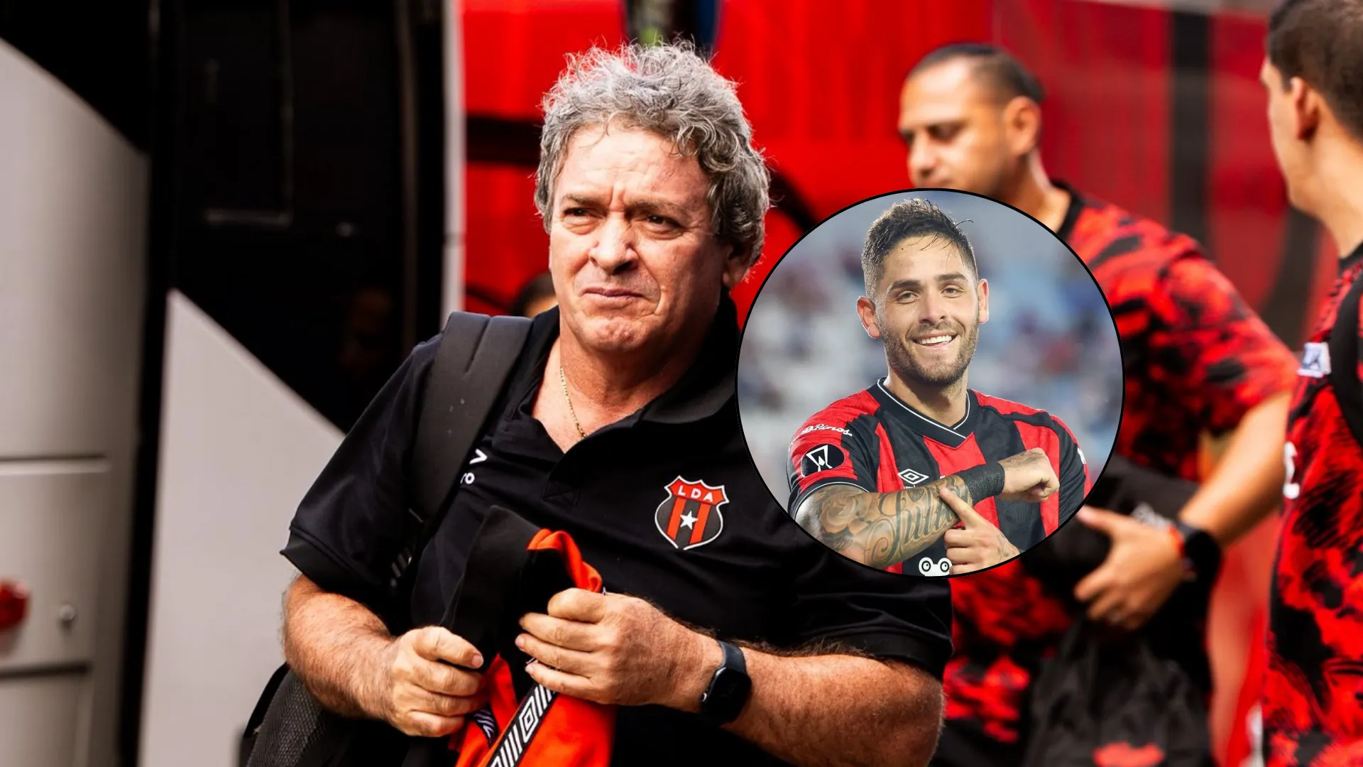 machillo ramirez-alajuelense-conferencia de prensa-jonathan moya