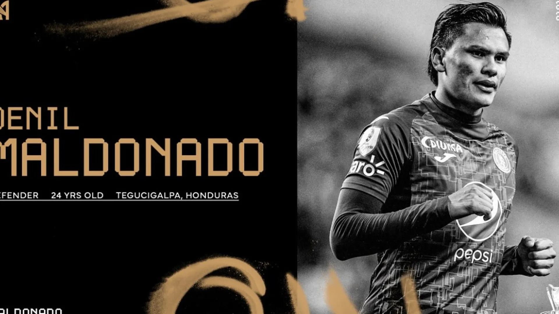 LAFC da la bienvenida al hondureño Denil Maldonado