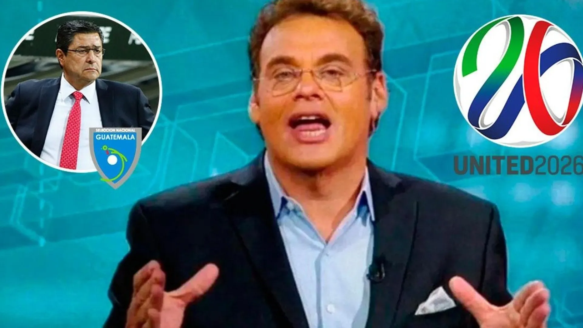David Faitelson cree que Luis Fernando Tena "puede llevar a Guatemala a jugar un Mundial"