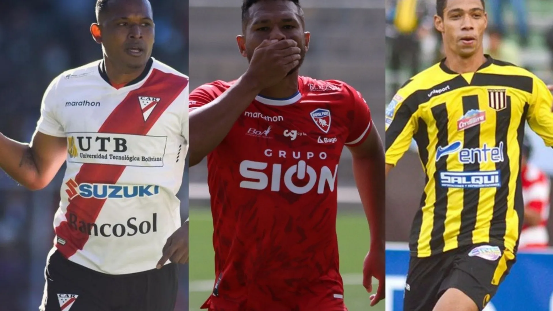 Panameños destacan en los máximos goleadores de Centroamérica en la liga boliviana