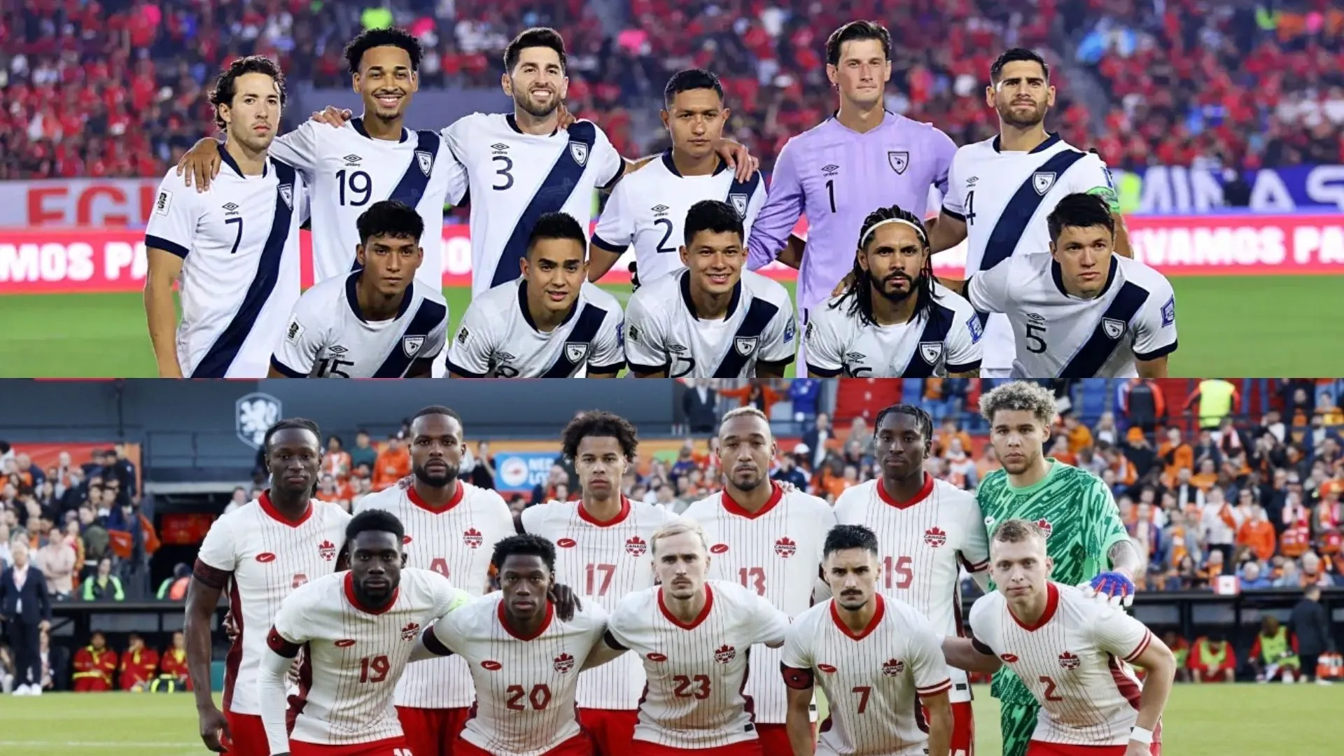 Guatemala vs. Canadá: cómo y cuándo ver el primer amistoso del 2026.