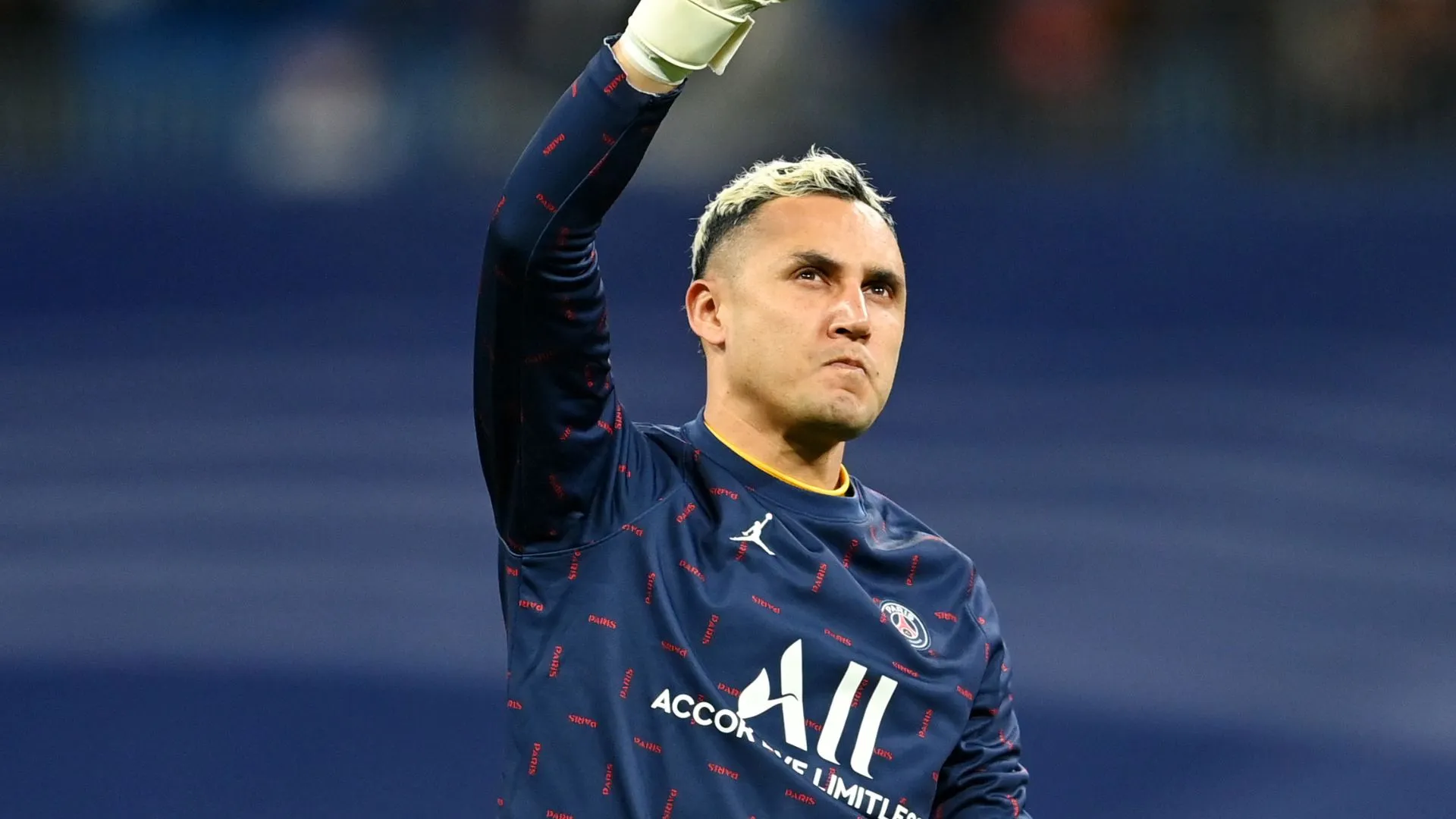 Keylor Navas en el PSG.