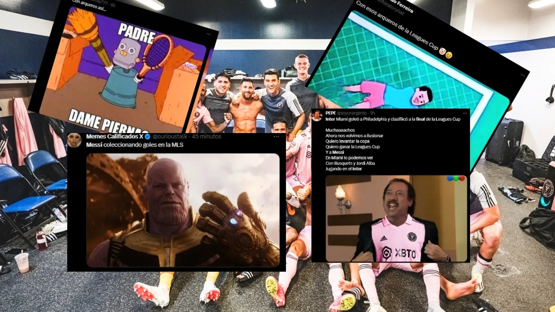 El Inter Miami de Lionel Messi clasificó a la final de la Leagues Cup y estos fueron los mejores memes