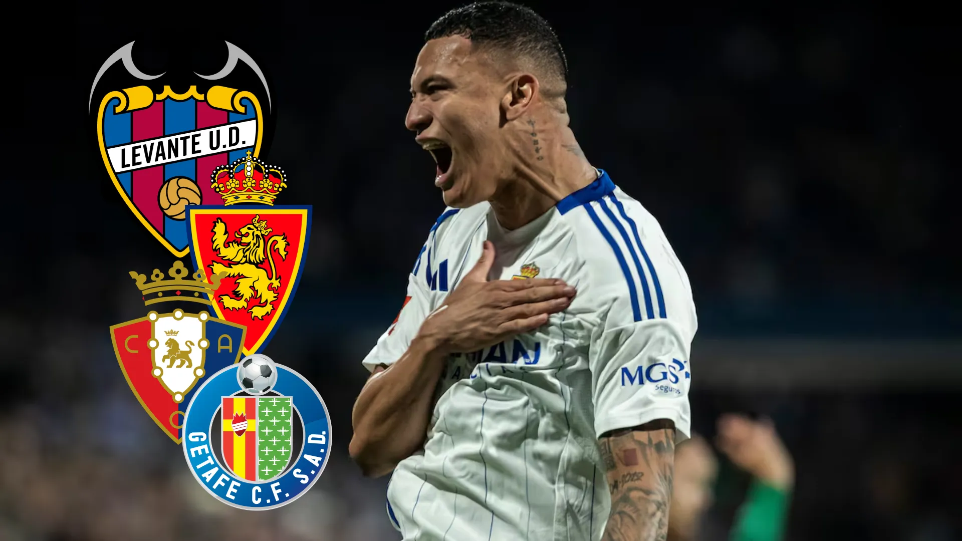 Kervin Arriaga alcanza principio de acuerdo con club de La Liga y se marcha de Zaragoza