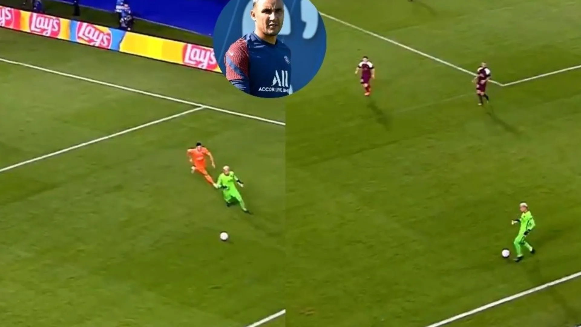UEFA destacó a Keylor Navas por su habilidad de jugar con los pies