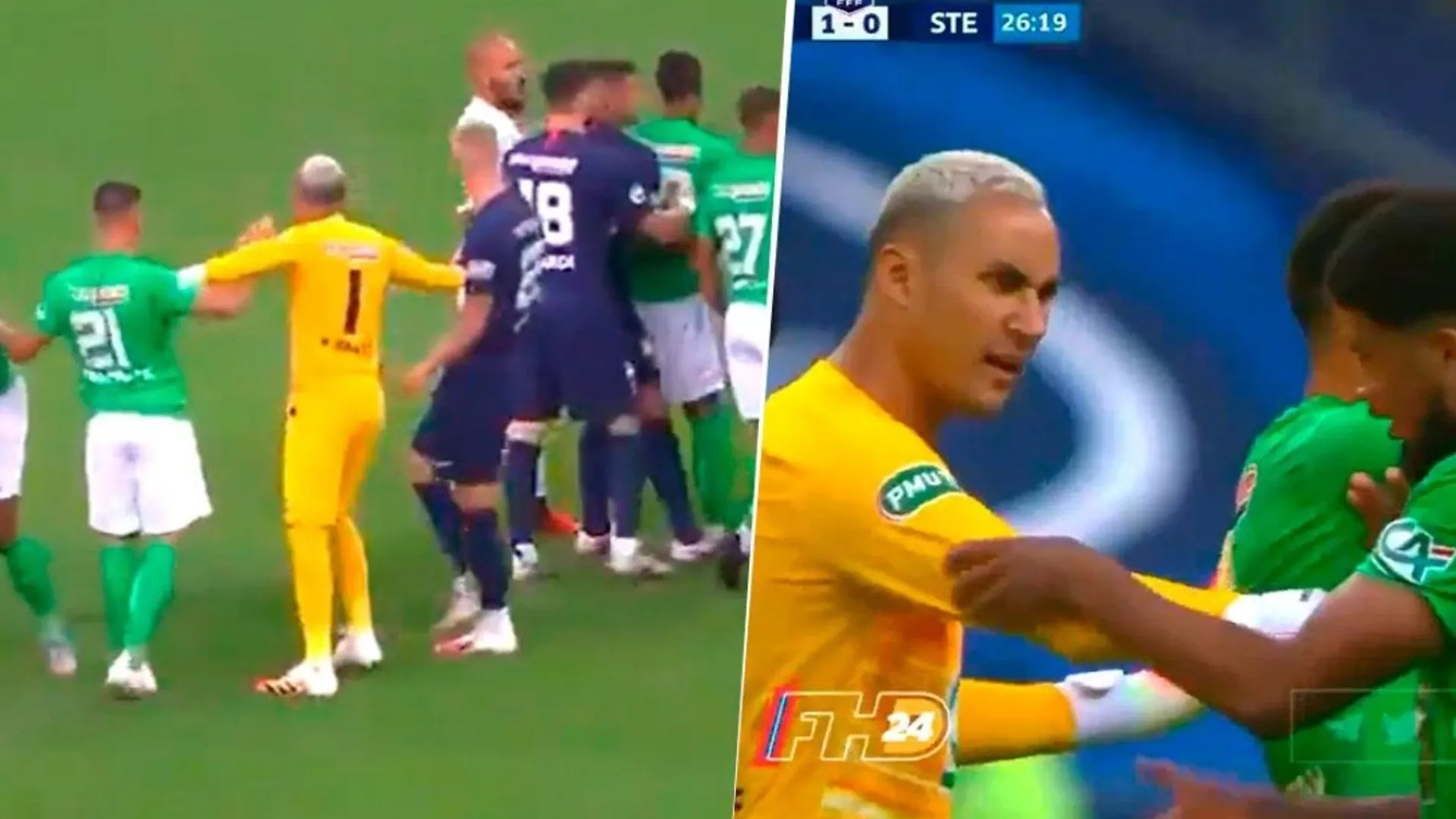 ¡Campeón y pacificador! Keylor ganó otro título y evitó una pelea