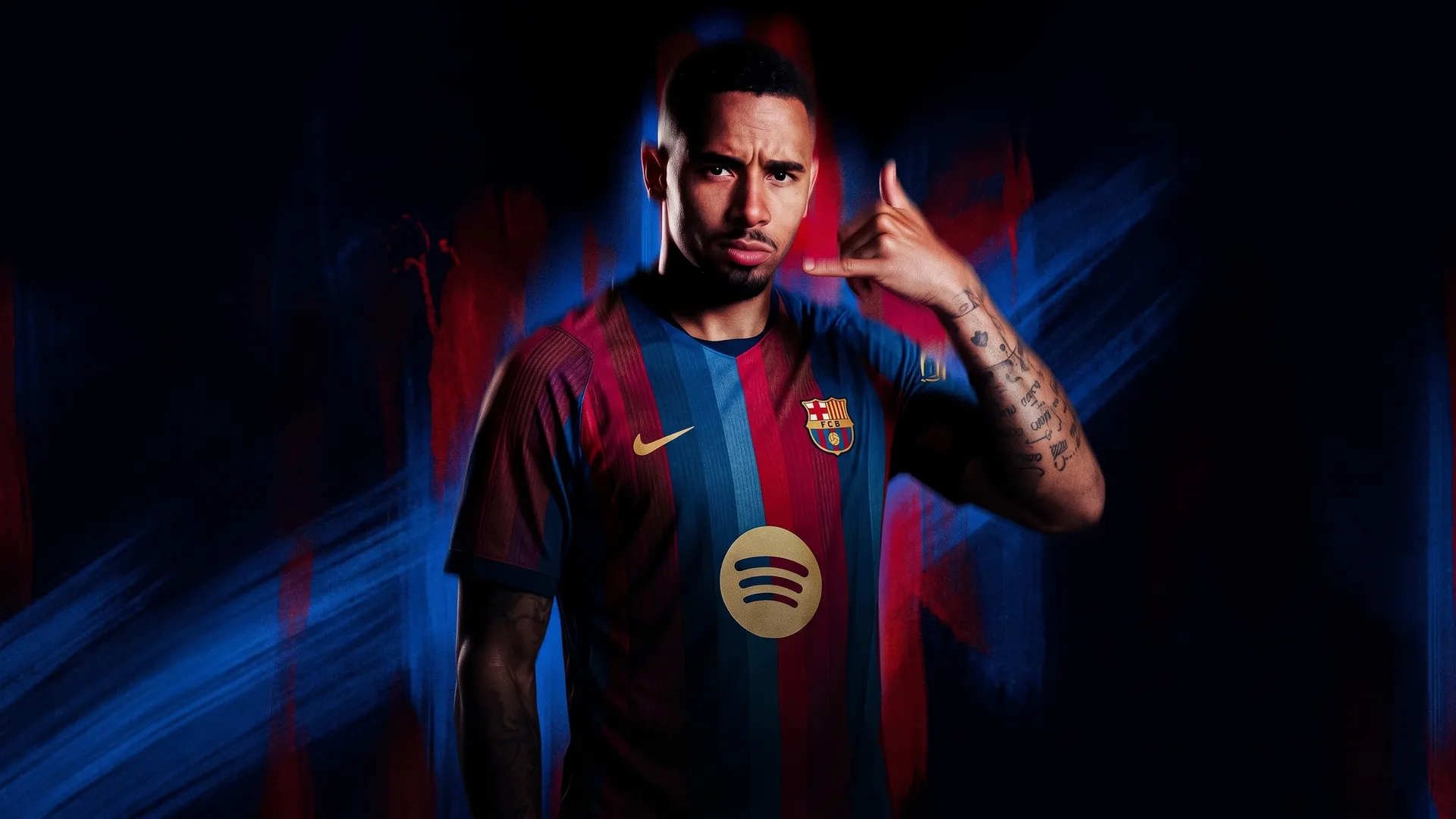 Gabriel Jesus firmó hasta 2029 con el club catalán.