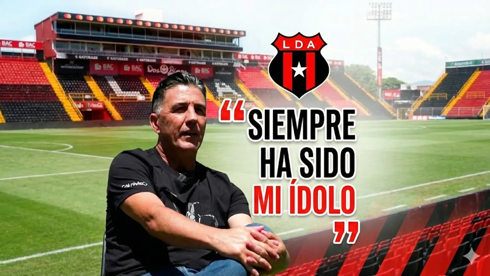 A Pablo Izaguirre le preguntaron por el mejor jugador que vio en Alajuelense y no lo dudó: "Siempre ha sido mi ídolo"