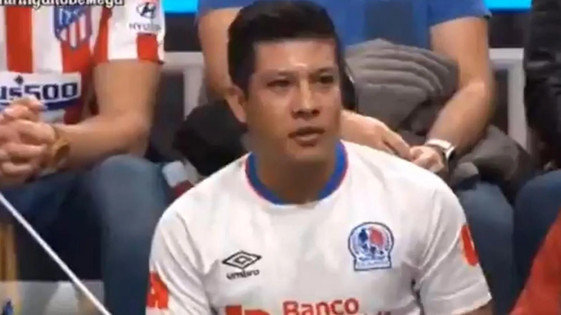 La camiseta del Olimpia hondureño relució en El Chiringuito