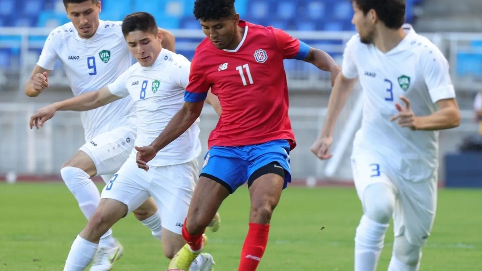 Costa Rica derrotó a Uzbekistán en su segundo amistoso previo a Qatar 2022