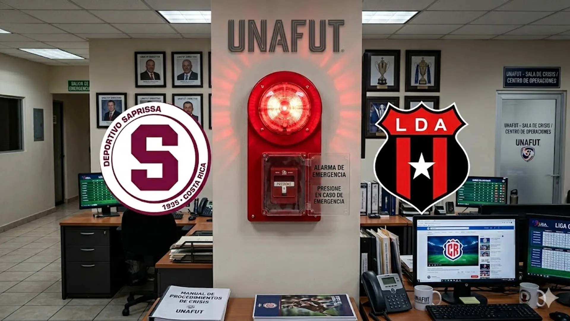 Alarma en Saprissa: Unafut analiza tomar medidas contra el club y Alajuelense está involucrado