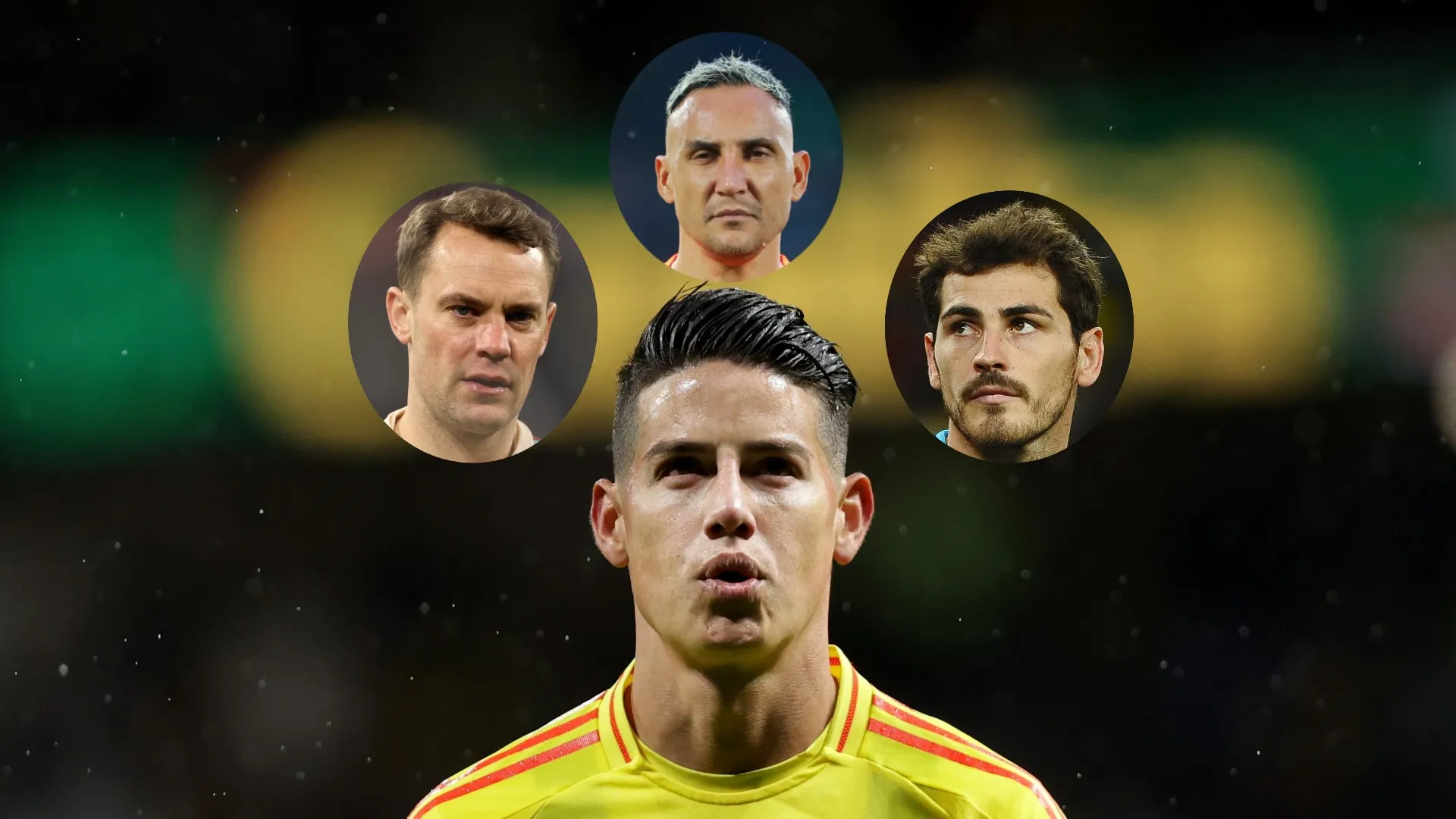 Entre Keylor Navas, Manuel Neuer y Casillas: James Rodríguez eligió al mejor portero con el que jugó