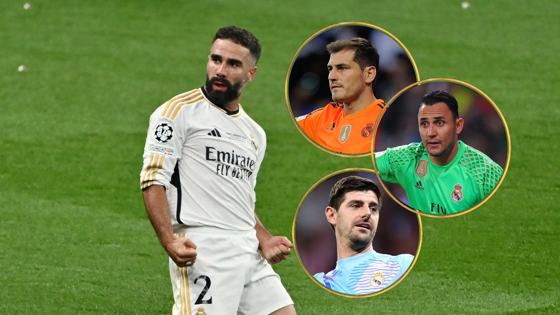 Entre Keylor Navas, Casillas y Courtois: Dani Carvajal eligió al mejor arquero de la historia del Real Madrid