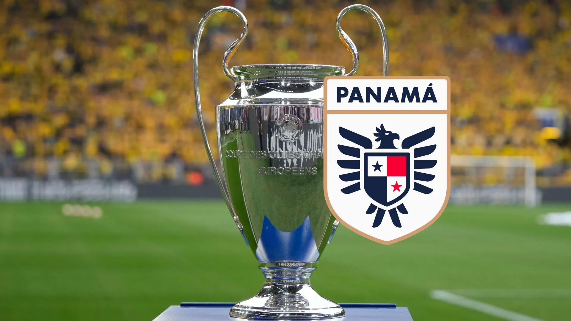 Trofeo de la Champions League.