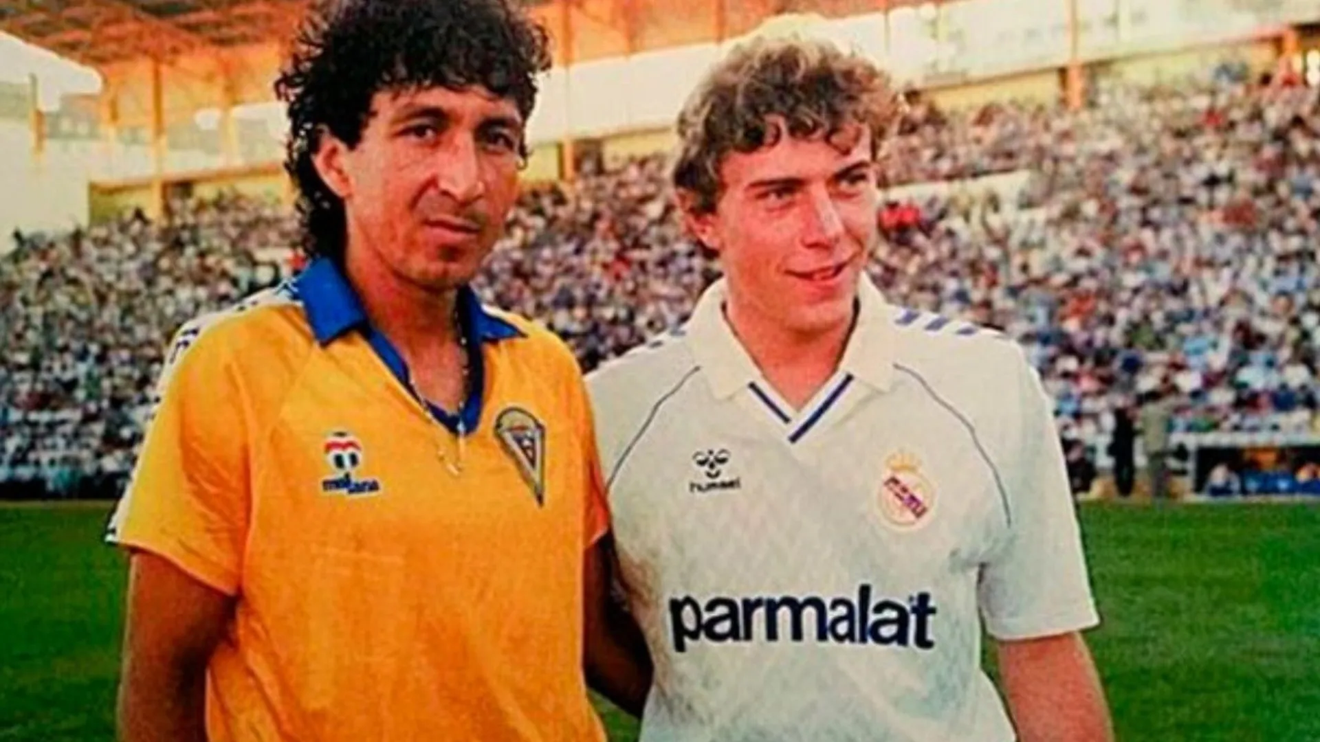 El Cádiz publicó foto del Mágico González con una leyenda del Real Madrid