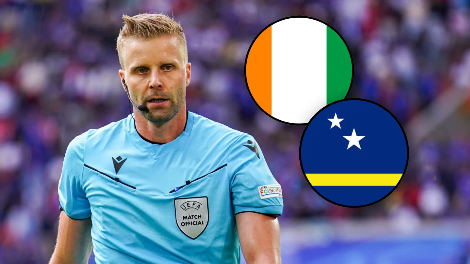 Quién es el árbitro de Curazao vs. Costa de Marfil en el Mundial 2026: perfil y antecedentes de Glenn Nyberg