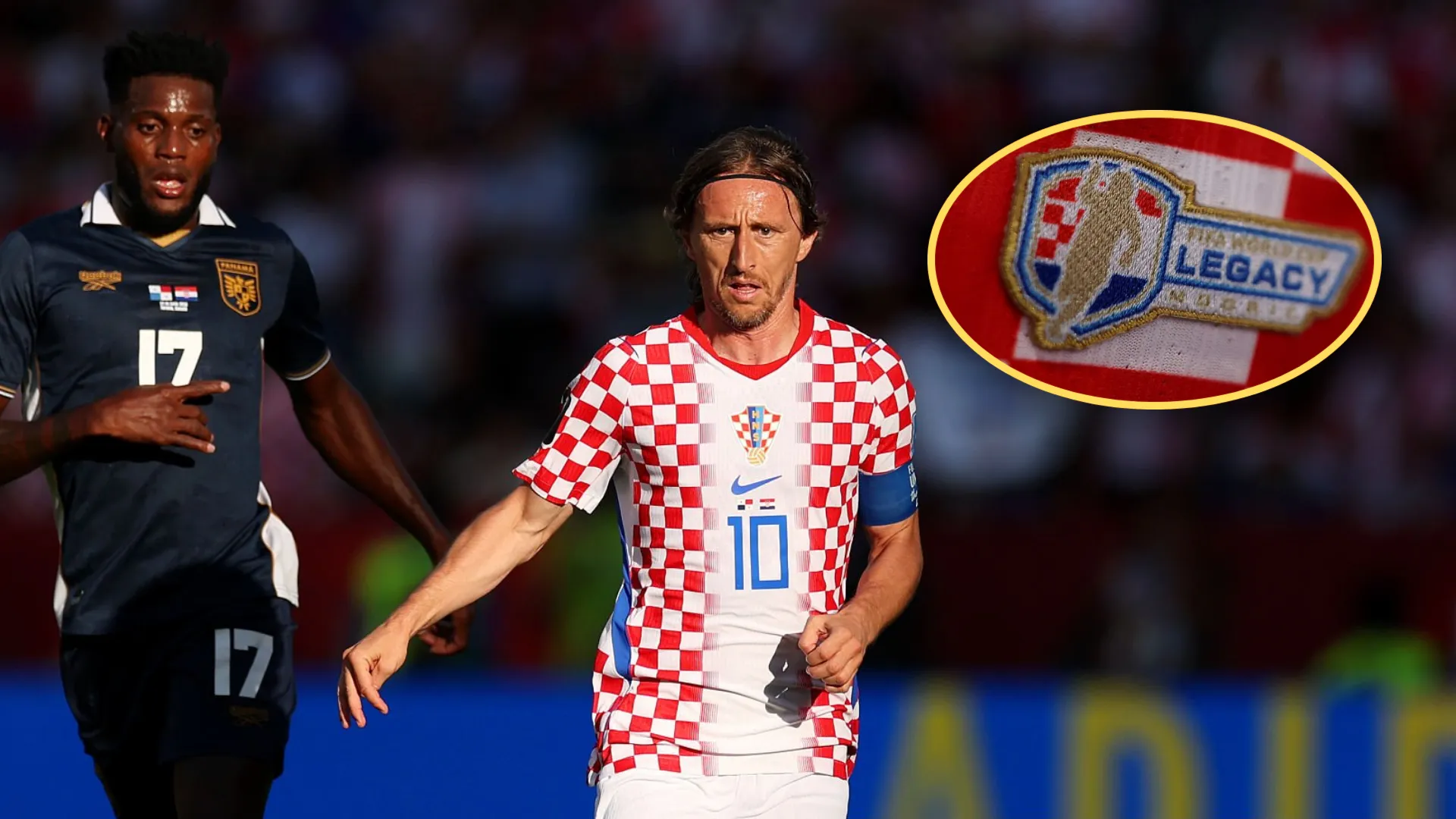 ¿Por qué Luka Modric juega con un parche Legacy en el partido Panamá vs. Croacia del Mundial 2026 y qué significa?