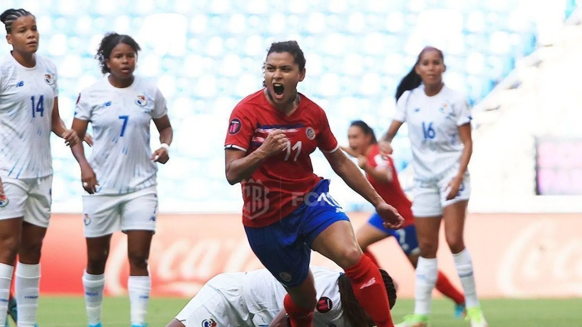Costa Rica goleó a Panamá en el primer juego del Premundial Femenino de Concacaf
